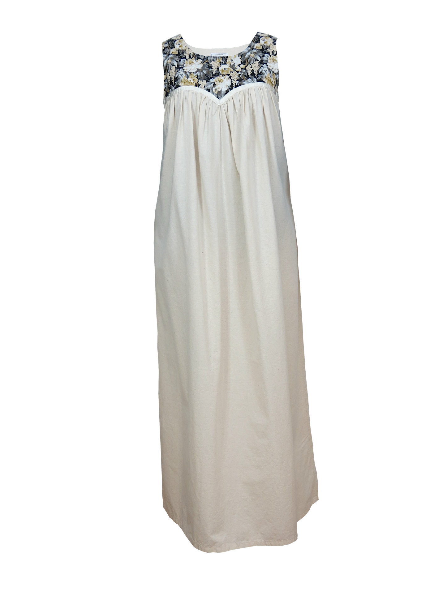 COTTON GOWN, NIGHT GARDEN