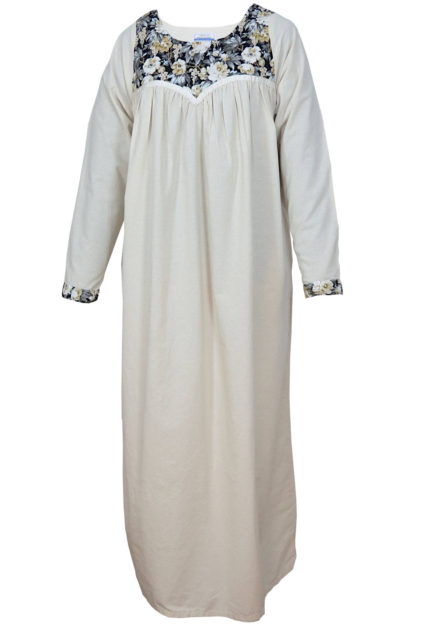 COTTON GOWN, NIGHT GARDEN