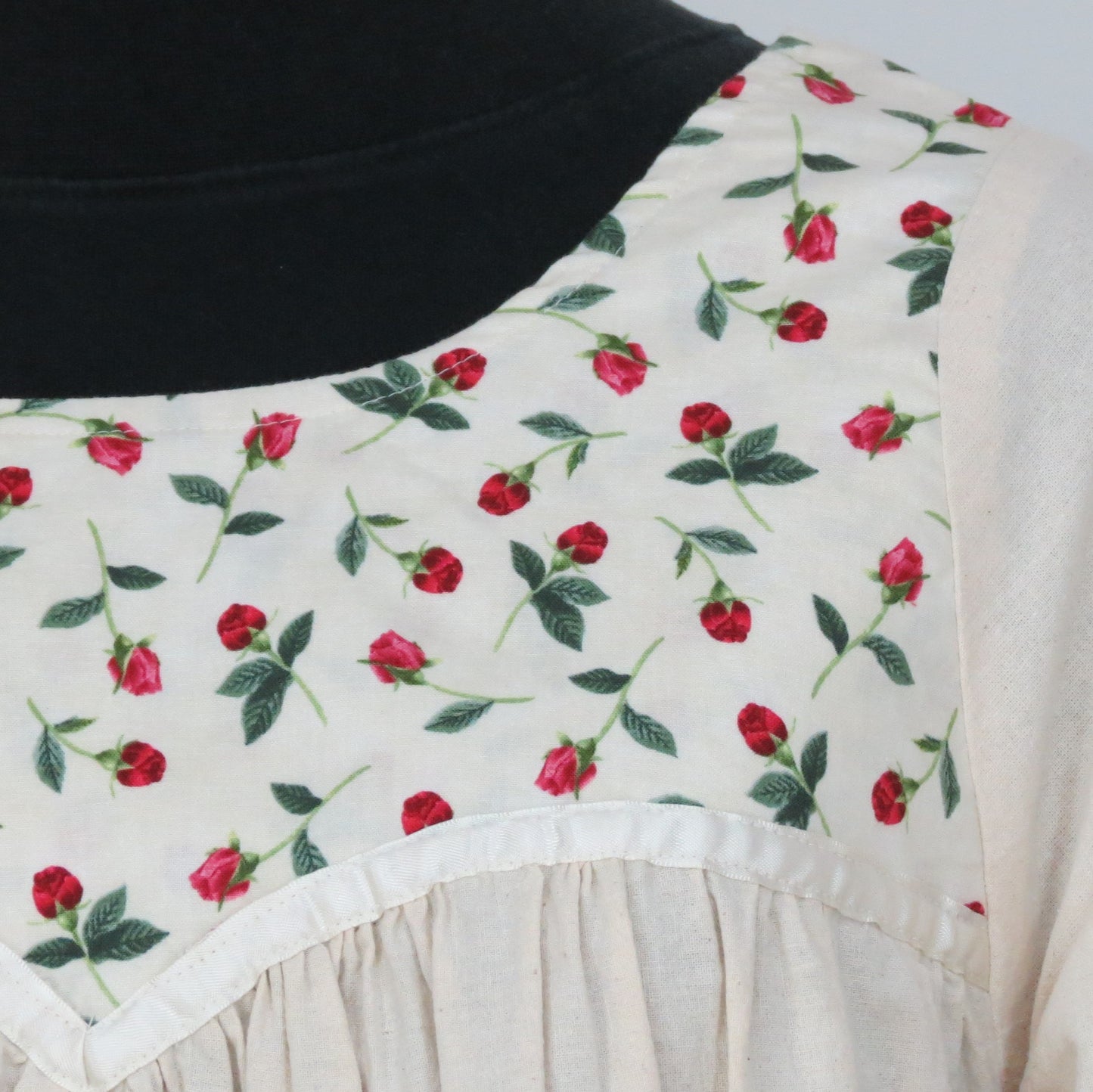 COTTON GOWN, ROSE_BUDS