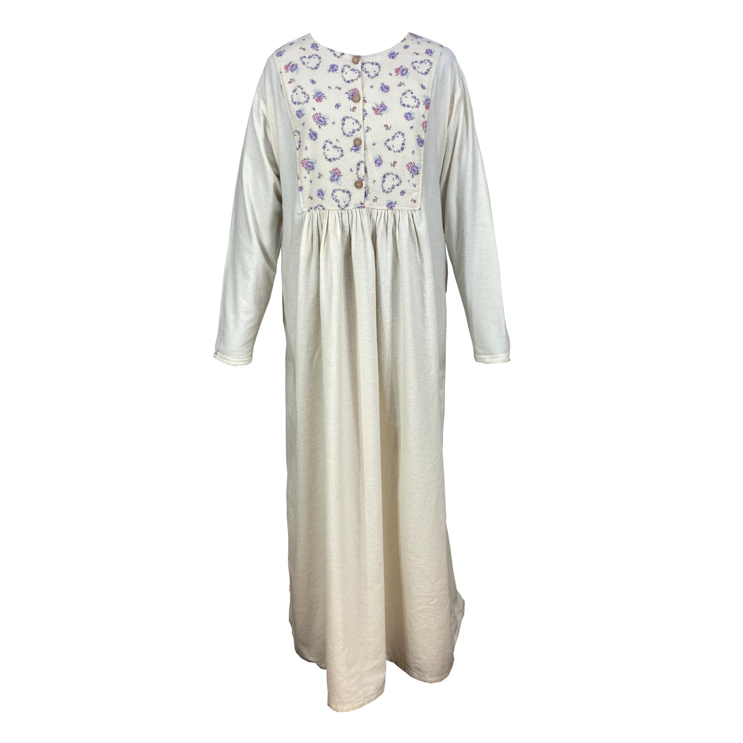 SQUARE-YOKED GOWN