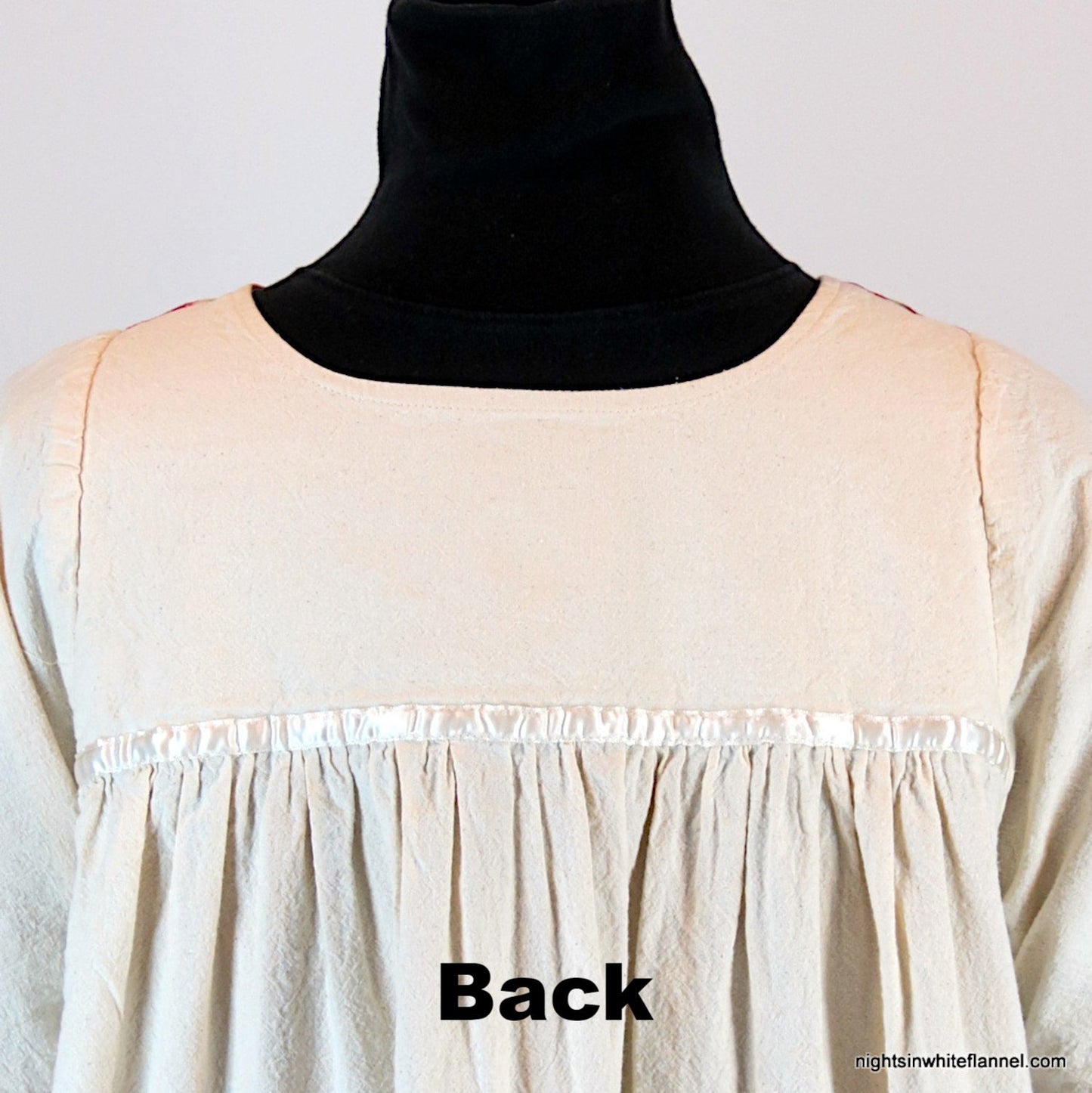 COTTON GOWN, NATURAL