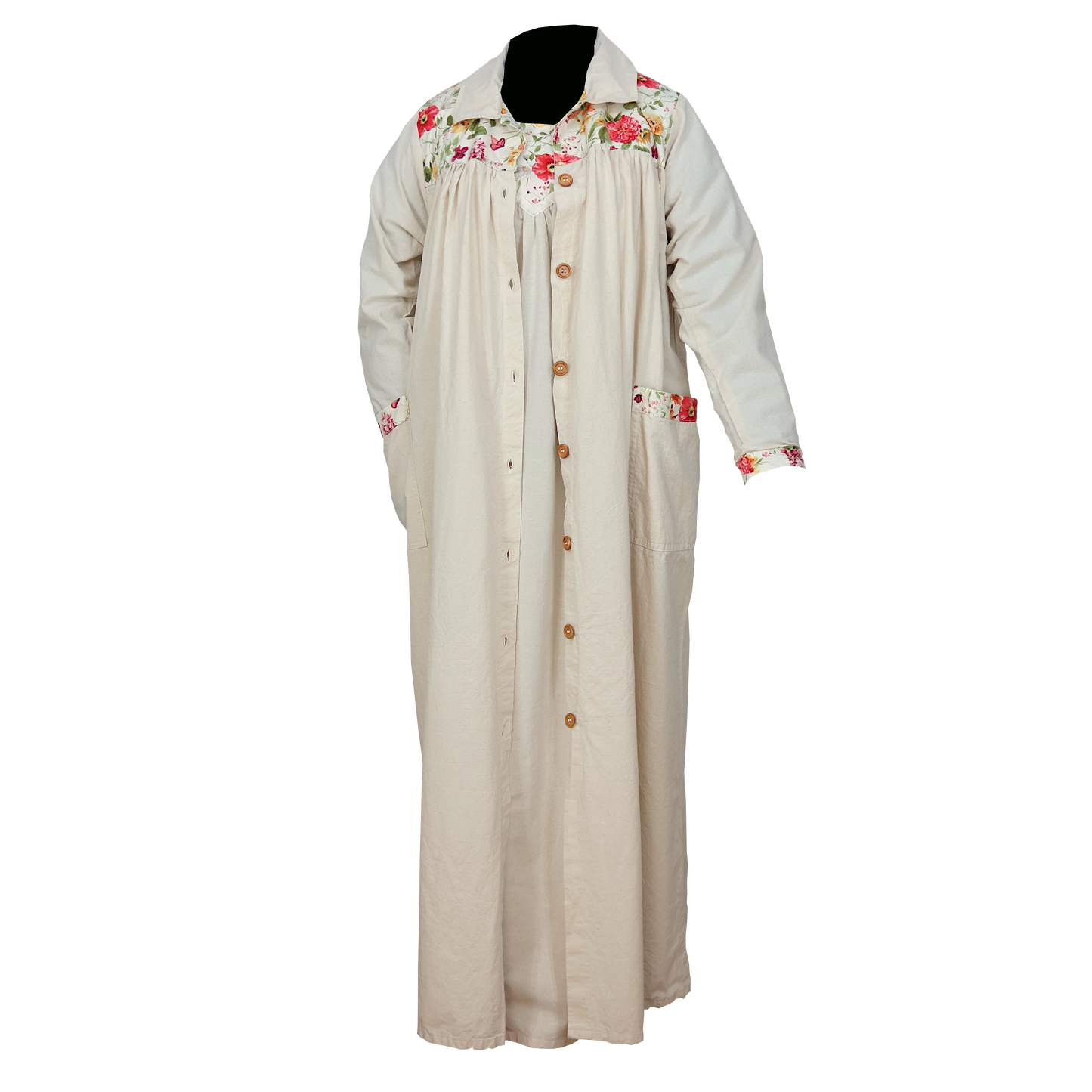 COTTON HOUSECOAT